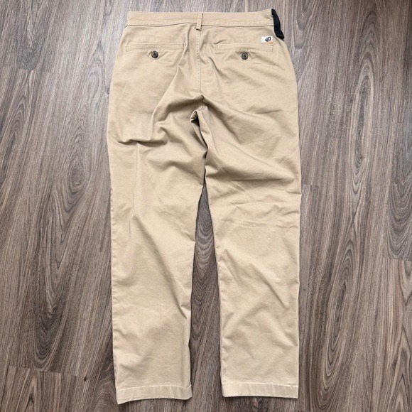 Duluth Trading Co 40 Grit Slim Fit Khaki Chino Pants Mens 32x28(tag30) - Picture 3 of 6